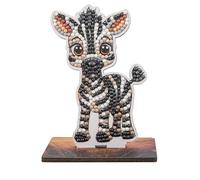 CRYSTAL ART Zebra Wildlife Buddies Kit Craft Buddy