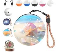 Crystal Ball Video Playerper,sonalized uploadable videos & photos 3d video crystal ball,Light-Up Memory Sphere with Electronic Screen,Custom Gift for Anniversary,Birthday,Wedding,Pet Memorial