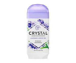 Crystal Body Deodorant, Natural Deodorant, Lavender & White Tea, 2.5 oz (70 g)