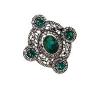 Crystal Bowknot Heart Gioielli Con Corsage Retrò Per Abiti Paesaggio Speciale Accessorio Formale