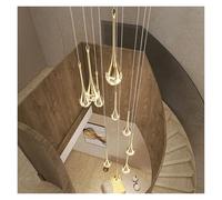 Crystal Bubble Luxury Chandelier Decoration Hanging Line Chandelier