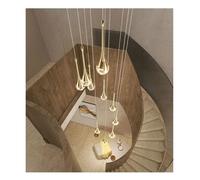 Crystal Bubble Luxury Chandelier Decoration Hanging Line Chandelier