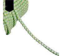 Crystal-Castle 10 Yard Rhinestones Trim Stone Cup Chain Gold Diamond Strass Decorative Applique Crystal Trimmings For Dresses(Color29,10YARD ROLL_SS6)