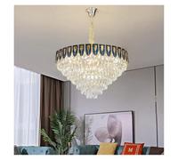 Crystal Chandelier Post-Modern LED Light Luxury Main Living Room Hotel Restaurant Lighting
