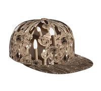 Crystal Chandelier Sport Travel Baseball Cap | Cappello regolabile a tesa piatta | Cappello da sole unisex nero