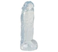 Crystal Clear Big Dong - dildo gigante in gel (21,5 cm)