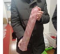 Crystal Column Ore Home Office Decoration Gift Marriage (Size : 1.3-1.5kg)