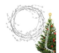 Crystal Garland - Decorazione di perline in acrilico trasparente, decorazione simile a una perla, un accessorio decorativo che il spazio interno per eventi come stile Ra
