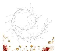 Crystal Garland - Decorazioni Ornaments Wreath | Crystals for Decoration | Christmas Wreath Elegant Realistic for Outdoor Chandelier Mantel Porch Stairs Winter Front Door