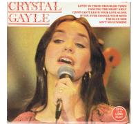 Crystal Gayle - livin' in these troubled times / same 45 rpm single