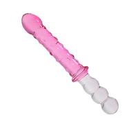 Crystal Glass Anal Beads Balls Dildo Butt Plug G-spot Stimulator Sex Toys For Women Couples Anus Massage Erotic Adult Sex