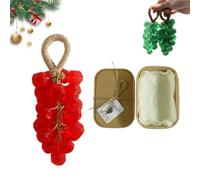 Crystal Grape Soap, Personalized Original Handmade Crystal Grape Soap Gentle Cleansing Soap, Soap On A Rope, for Washing Hands and Fresh Air Men Women (Rose)