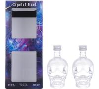 Crystal Head Vodka 40% Vol. 2x0,05l in Giftbox