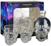 CRYSTAL HEAD VODKA 70 CL CONFEZIONE CON DUE BICCHIERI GRANDI
