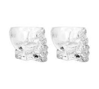 Crystal Head Vodka - Set di 2 bicchierini calibrati da 2/4 oz