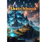Crystal Heights: Sketchbook: 109 Blank Pages for Drawing, Sketching and Creative Ideas
