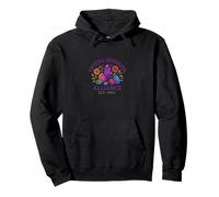 Crystal Hoarders Alliance Est 1994 Illustrazione strega agata Felpa con Cappuccio