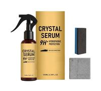 Crystal Hydrophobic Car Coating Spray, 100ml Quick Shine Restorer Solution, Water Auto Paint Protection Agent, Easy Apply Car Detailing Spray, Gloss Enhancement Style Design