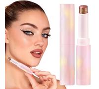 Crystal Jelly Glaze Stick, Shimmer Longwear Eye Shadow, 2,44 x 0,59 Inches Smooth Glitter Makeup for Women, Multi Use for Parties, Lightweight, Weddings and Daily Looks