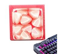 Crystal Jelly Keycaps - Simpatici keycaps - Candy Fruit Keycaps Design creativo di frutta, estetica carina - Migliora la tua esperienza di digitazione