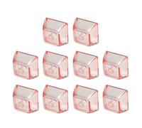 Crystal Keycaps 1U Keycaps retroilluminato con strato trasparente Cherry MX Compatibile per tastiere meccaniche Set completo di 10 tasti trasparenti in cristallo vuoto