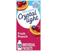 Crystal Light On The Go Fruit Punch Drink Mix - ( Single Box )