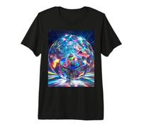 Crystal Logic Arte Geometrica Astratta Maglietta Premium