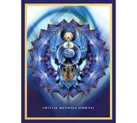 CRYSTAL MANDALA Journal Writing & Creativity Notebook Lined Blue Angel New