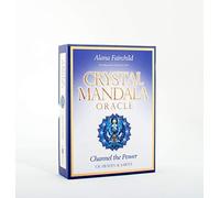 Crystal Mandala Oracle: Channel the Power of Heaven and Earth, 54 Full Colour Cards & 256 page book: Channel the Power of Heaven & Earth