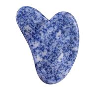 Crystal - Massaggiatore professionale Gua Sha, a forma di cuore, piccolo e leggero, per uso domestico, strumento multifunzionale per il viso