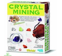 Crystal Mining Di 4M KidzLabs, Estrai 8 Cristalli Naturali