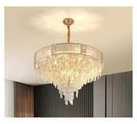 Crystal Modern Pendant Light For Living Room Nordic Luxury Dining Chandelier Fishbone Ceiling Hanging Lamp