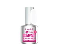 Crystal Nails - Compact Base Gel - Milky White 2-8ml