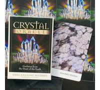 CRYSTAL Oracle Cards Set 44 Carte Blue angel Con Libro Guida