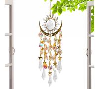 Crystal Ornaments, Sun Catcher Decoration, Translucent Wind Chime, Light-Reflecting Design, All-Season Weather-Resistant Build for Window, Apartment, Garden Wedding Decor