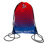 Crystal Palace FC Fade - Sacca da palestra, Rosso e blu, Taglia unica