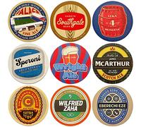 Crystal Palace - Tappetini per birra, 9 pezzi