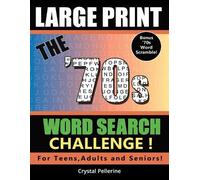 Crystal Pellerine The '70s Word Search Challenge (Tascabile)