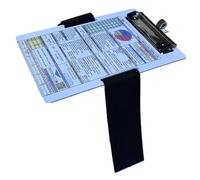 Crystal Pilot Kneeboard IFR in alluminio e cartello VFR e IFR con codici aggiornati di aeromobili e attrezzature