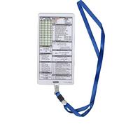 Crystal Pilot Segnalibro IFR Placard con formule e scala sezionale