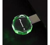 Crystal Pioneer DJ Pen Drive LED Luc Chiavetta 4/8/16/32/64GB External Drive
