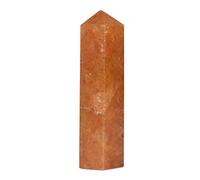 Crystal Point Bacchetta da massaggio lucidata obelisco - avventurina gialla 2,54 cm/2,54 cm Wt.5-10 grammi-B07X23FF