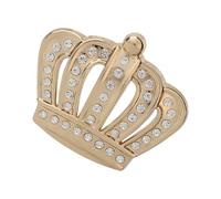 Crystal Princess Car Decals - Self-Adhesive Sparkling Car Ornament, Glittering Crystal Sticker, Durablee Decorative Bling, Easy Peel and Stick | Compact Lightweight Design Laptops Luggage