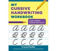 Crystal Radke My Cursive Handwriting Workbook (Tascabile)