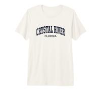 Crystal River Florida Vintage Maglietta Premium