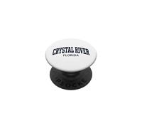 Crystal River Florida Vintage PopSockets PopGrip Adesivo