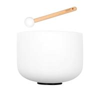 Crystal Singing Bowl Set da 11" Frosted 440Hz F
