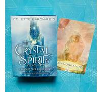 Crystal Spirits Oracle Cards Set & Libro Guida Colette Baron-Reid