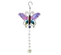 Crystal Suncatcher Iron Art Riflettente Rainbow Maker Pull Chain Decor