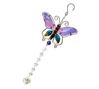 Crystal Suncatcher Iron Art Riflettente Rainbow Maker Pull Chain Decor
